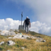 Il Monte Venturosa 1999 m e il paese d'Arlecchino