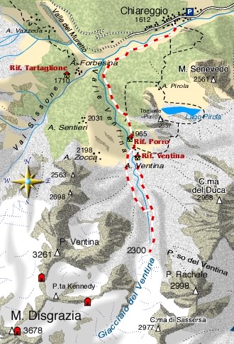 Il Sentiero glaciologico "Vittorio Sella" al ghiacciaio del Ventina
