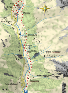 mappa di Un angolo poco noto della Val Grosina