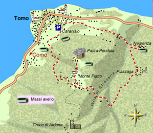 mappa di Torno