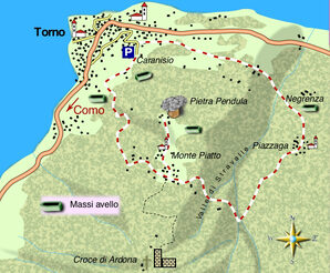 mappa di Torno