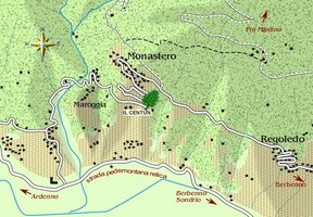 mappa di Il Priorato di S. Benigno ed il suo vino Maroggia