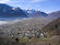 Veduta del fondovalle valtellinese all'altezza di Ere e Ardenno. Sullo sfondo e Alpi Orobie e la punta triangolare del Monte Legnone