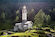 La bella chiesa di Carona punto d'inizio della gita in una foto estiva