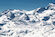 Il Pizzo Varuna (a sin.) e il Cambrena (dex.). Sotto i nostri piedi le distese del Passo del Bernina.