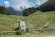 Dal piazzale del rifugio sguardo verso le cime orobiche del sottogruppo del Rodes