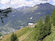 Baite Dombastone viste entrando verso la parte alta della valle