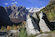 Val Masino, fondovalle, Sirene d granito. Sullo sfondo a sinistra la Cima di Cavalcorto e a destra i Pizzi del Ferro