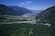 La bassa Valtellina vista salendo lungo il primo tratto della strada